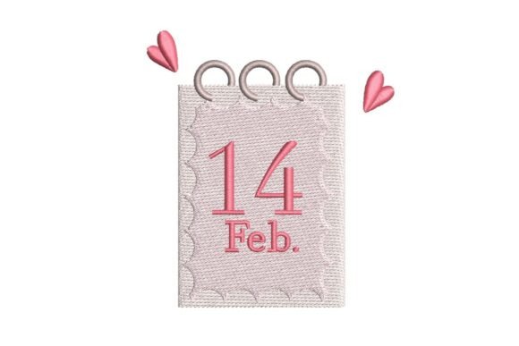 A Real Project Review of the Valentine's Day Calendar Embroidery Design