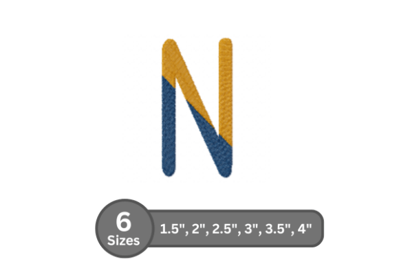 Chalk Split Alphabet -N: Embroidery Font Review