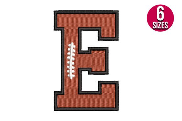 Football Font Alphabet Letter E: A Designer's Review