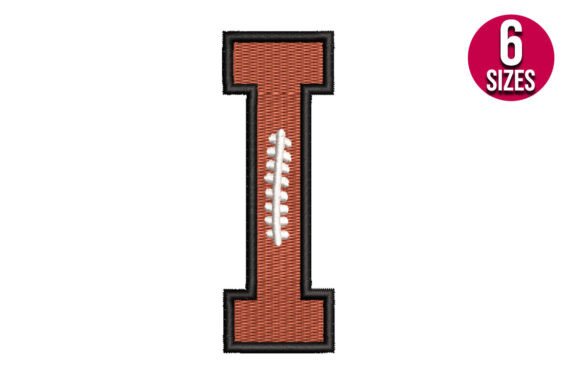 Football Font Alphabet Letter I: A Designer's Hands-On Review
