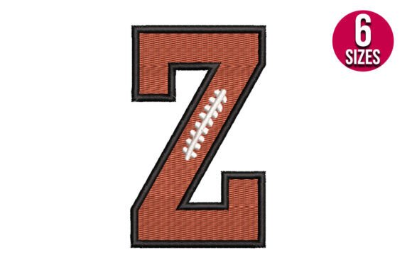 Football Font Alphabet Letter Z: A Designer's Review