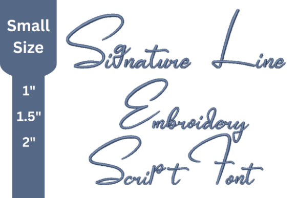 How Script Embroidery Font Performs in Real Projects