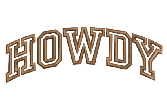 Howdy Varsity Block – Western Letter Review