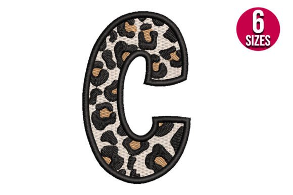 Leopard Print Alphabet Font Letter C: A Hands-On Design Review