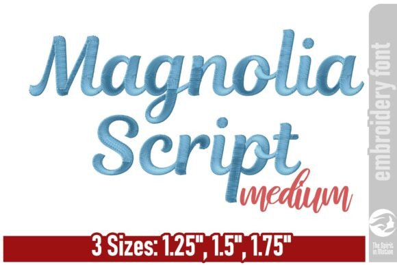 Magnolia Script Embroidery Font Review