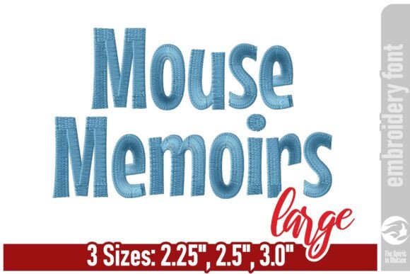 Mouse Memoirs Cute Embroidery Font - L: A Designer's Review
