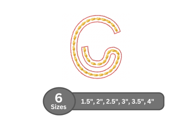 Rope Twist Alphabet -C: A Seasonal Embroidery Designer's Review