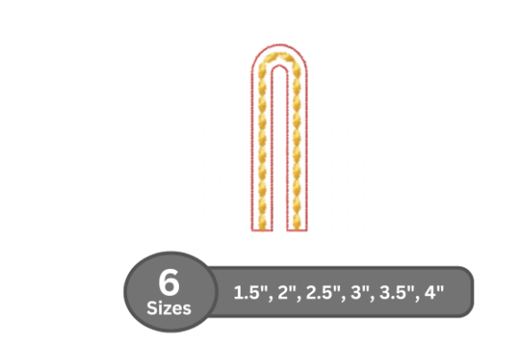 Rope Twist Alphabet - I Review for Real Embroidery Work
