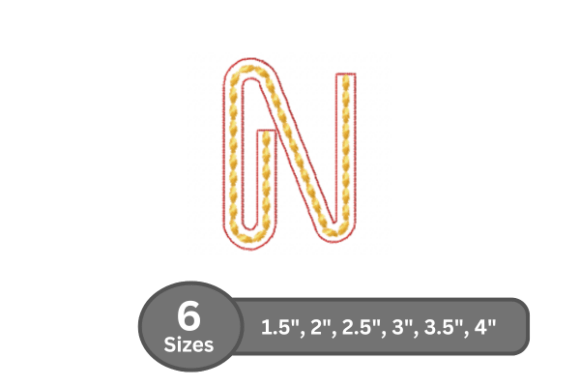 Rope Twist Alphabet -N: A Designer's Review