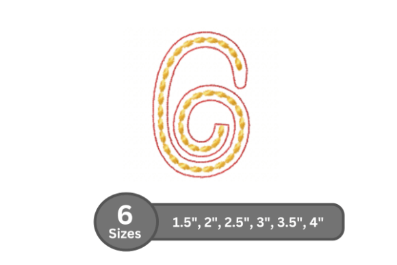 Rope Twist Number -6: A Hands-On Embroidery Font Review
