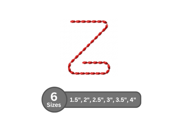 Soft Cord Alphabet -Z: Design Review for Small Business Merch
